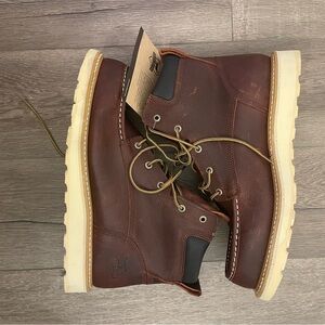 Irish Setter ASHBY Men's 6-inch Leather Soft Toe Work Boots EH - Mens Size 13